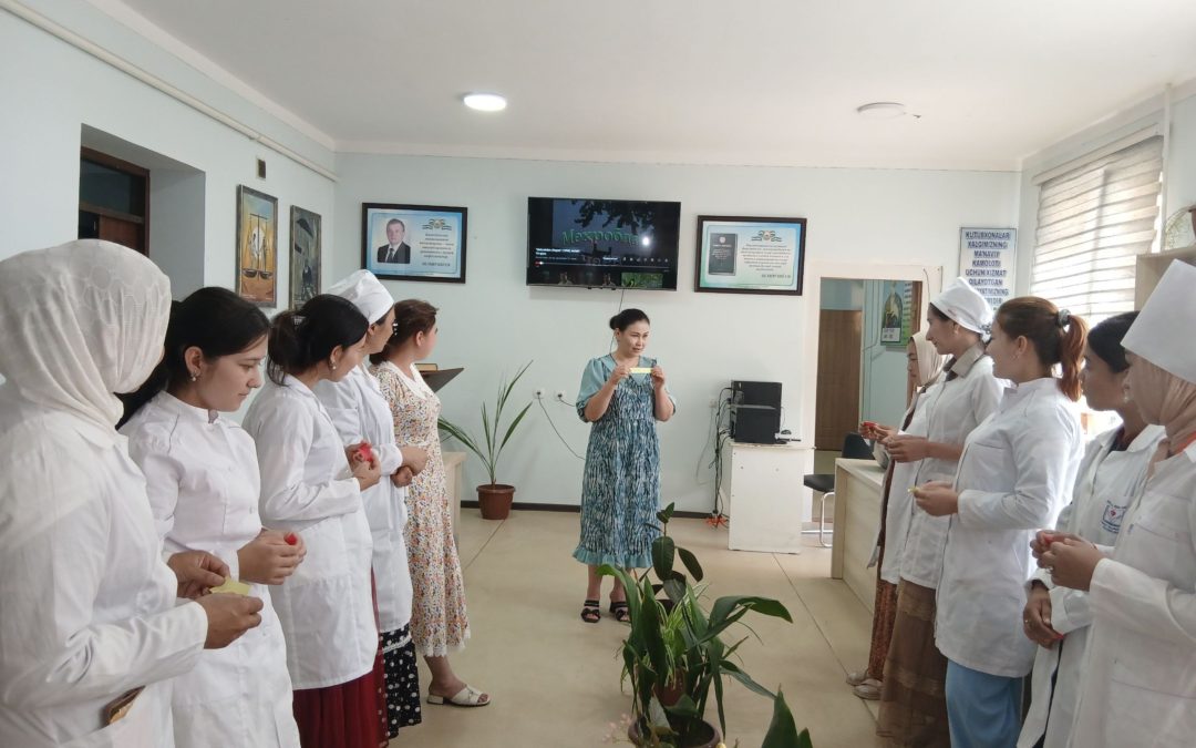 “Stressni boshqarish – tinchlik va muvozanat san’ati” mavzusida trening mashg‘ulot